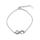 Pulseira Infinito com Zircônias
